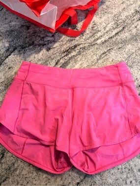 Women’s Pink Athletic Shorts